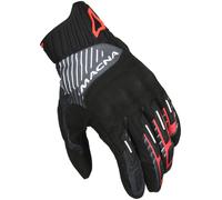 Macna Octar 2.0 Guantes de moto, negro-rojo, tamaño 3XL para Hombres