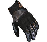 Macna Octar 2.0 Guantes de moto para mujer, negro/marrón, Talla XL