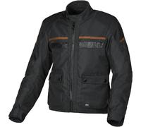 Macna Oryon chaqueta textil impermeable para motocicletas, negro, tamaño XL para Hombres