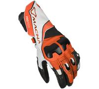 Macna Protego, guantes XL male Blanco/Naranja/Negro