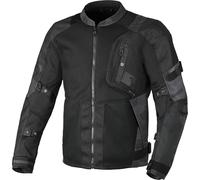 Macna Raddic Camo Chaqueta textil de moto, negro/camuflaje, Talla 3XL