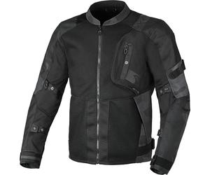 Macna Raddic Camo Chaqueta textil de moto, negro/camuflaje, Talla L