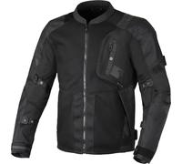 Macna Raddic Solid Chaqueta textil de moto, negro, tamaño M para Hombres