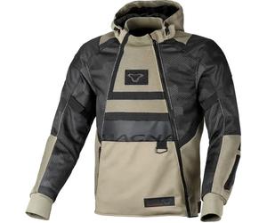 Macna Rebelite Camo, chaqueta textil L male Negro/Beige/Gris/Gris Oscuro