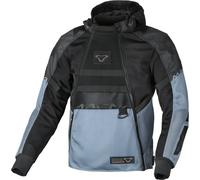 Macna Rebelite Chaqueta Textil Moto, negro-gris, tamaño 2XL para Hombres