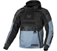 Macna Rebelite, chaqueta textil S male Negro/Gris/Azul