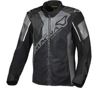 Macna Sigil Chaqueta textil de moto, negro-gris, tamaño M para Hombres