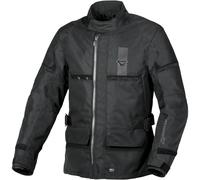 Macna Signal chaqueta textil impermeable para motocicletas, negro, Talla 3XL