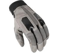 Macna Sperrow Guantes de moto perforados, negro-gris, tamaño L para Hombres