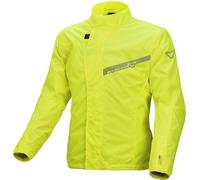 Macna Spray Chaqueta impermeable de moto para mujer, Amarillo neón, Talla M