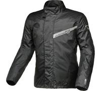 Macna Spray Chaqueta impermeable de moto para mujer, negro, tamaño L