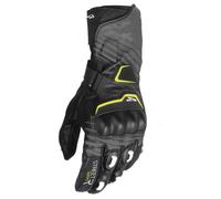 Macna Street R Guantes de moto, negro-amarillo, tamaño 3XL para Hombres