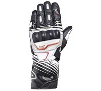 Macna Street R Guantes de moto, negro-blanco-rojo, tamaño XL para Hombres