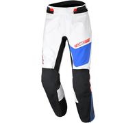 Macna Synchrone, pantalones textiles impermeables S male Gris Claro/Negro/Azul