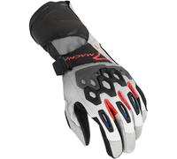 Macna Tanamax Guantes de moto, negro-gris-rojo, tamaño XL para Hombres