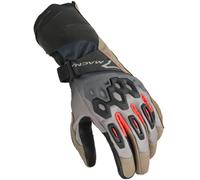 Macna Tanamax Guantes de moto, negro-marrón, tamaño 2XL para Hombres
