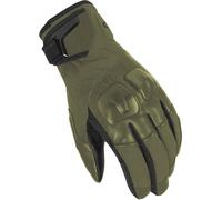 Macna Task RTX Guantes de moto impermeables, verde, tamaño L para Hombres