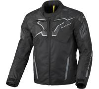Macna Tazar 2.0 Chaqueta textil de moto impermeable, negro, Talla XXL