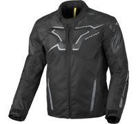 Macna Tazar 2.0 Chaqueta textil de moto impermeable, negro, tamaño S para Hombres