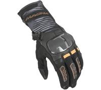 Macna Tempo 2.0 Guantes de moto, negro-naranja, tamaño XL para Hombres