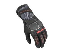 Macna Tempo 2.0 Guantes de moto, negro-rojo, tamaño S para Hombres