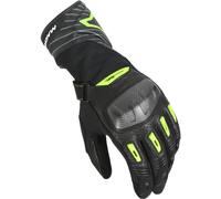 Macna Tempo Guantes de moto perforados, negro-amarillo, tamaño 3XL para Hombres