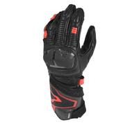 Macna Thandor Guantes de moto, negro-rojo, tamaño S para Hombres