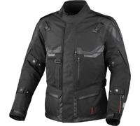 Macna Touros Chaqueta textil de moto impermeable, negro, tamaño 3XL para Hombres