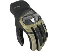 Macna Trekon Guantes de moto, Verde/negro, Talla S