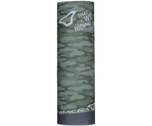 Macna Tube Calentador de cuello, verde/gris, Talla única