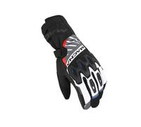 Macna Tyrian RTX Guantes de moto impermeables, negro-gris-blanco, tamaño 2XL para Hombres