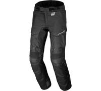 Macna Ultimax impermeable pantalones textiles de motocicleta, negro, tamaño XL