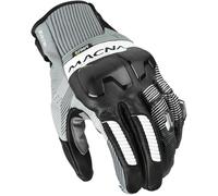 Macna Ultraxx 2.0 Guantes de moto, Negro/Gris/Blanco, Talla S