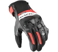 Macna Ultraxx 2.0 Guantes de moto, negro/rojo/blanco, Talla S
