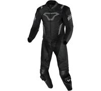 Macna Varshall, traje de cuero 2pcs. perforado 56 male Negro/Gris