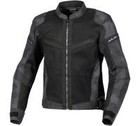 Macna Velotura Camo Chaqueta textil de motocicleta, negro-multicolor, tamaño XL para Hombres