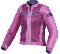 Macna Velotura Chaqueta textil de moto para mujer, rojo, tamaño S
