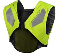 Chaleco de moto Alta visibilidad Macna Vision Tech Fluorescent Yellow