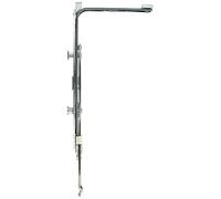 Maco 222205 Deflexión de Esquina Horizontal MM 1 iS, Extensible, Plata