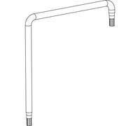 Maco 44192 44192-Llave de Ajuste para Tornillos i.S. TX15, 2 Curvas, 75 mm de Largo (1 Unidad), Oro
