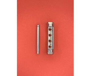 Maco 52480 52481 - Rodamiento de tijera con pasador de tijera (plateado)