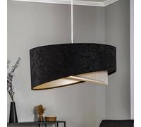 Maco Design Lámpara colgante Vivien tricolor negro/gris/plateado True