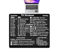 MaćÖs Shortcuts Sticker - Keyboard Shortcuts | Shortcuт Key Stickers for Notebook - Äpple Windowś Photøshop Shortcuт Keys PVC Printed Lamination Knowledge Film 1 Sheet