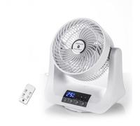 MACOM 993 Ventilador De Mesa Tornado 45W 3 Velocidades Blanco