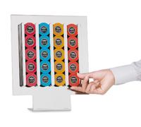 Macom Dispensador De Cápsulas De Café Mirror Plateado