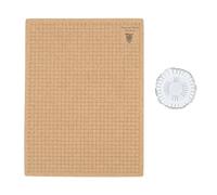Macrame Board Double Side Macrame Project Board DIY Grids Braiding Board with Pins for Jewelry Making Bracelets Display Softwood Material 30 T Pins Included (11 * 15inch)