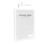 Macrame Board - Professional Project With Grid Lines, Includes T-Pins For Crafting, Lightweight And Reusable Material | Jewelry Making Friendship Bracelets, String Art, Craft Lovers, DIY Beginners