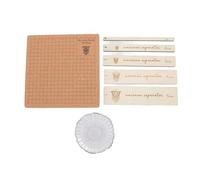 MacRame Board y Pins Redes de proyecto de doble cara con 5 reglas de 30 tas de 30 T para brazalete creando manejo de macrame entusiastas de bricolaje de diy acero inoxidable de