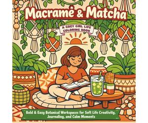 Macrame & Matcha: Bold and Easy Botanical Workspaces for Soft Life Creativity, Journaling, and Calm Moments (Cozy Girl Life)