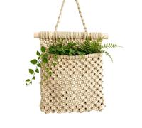 Macrame Plant Hanger - Flower Pots Decor, Boho Wall Basket